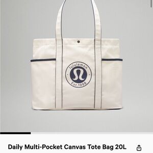*USED* lululemon tote bag